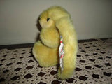 Vintage Blaschen Austria Yellow Bunny Rabbit Stuffed Plush 5 inch
