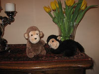 Old Vintage Lot of 2 Dutch Monkey