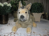 Merrythought UK German Shepherd Dog Plush 19 inch Rare