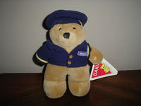 Dakin Wardair Pilot Bear Beige Plush 7.5 inches 80-0053 Outfit All Tags 1987