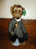 Bearington Sir Darwin Monkey 14" Item 1536 with tags