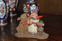 Rien Poortvliet Classic David the Gnome LIVING TOGETHER Mom & Baby