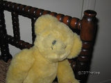 Dean's Rag Book UK Exclusive Yellow Mohair Bear " Roo "