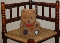 Bruna Netherlands Brown Furry Plush Teddy Bear 21 CM Sitting