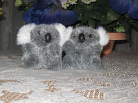 Lot 2 Handmade Australian Grouchy Koala Bears