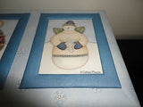 Artist Debbie Mumm Collectible Boxed Set of 36 Christmas Snowmen Cards 2003 NEW