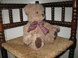 Harrods 2001 Teddy Bear With Harrods On Left Foot & Bow