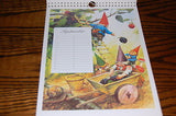 Rien Poortvliet David the Gnome Kabouter Birthday Calendar Dutch Months New