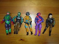 GI Joe Action Figures Mixed Lot 5 Hasbro 3.5 inch Assorted Characters Mixed J