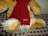 Dillards Inc 2006 Annual Department Store Holiday Christmas BEAR 15 inch