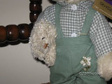 PMS UK Soft Sensation Handcrafted Boy Bear with Dog