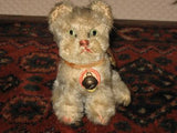 Steiff Old Antique 1950s Mohair Susi Cat 3310 Name Shield Only