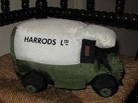 Harrods UK Exclusive Soft Stuffed Delivery Truck RARE