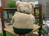 Hermann Beige Mohair Growler Bear 16 Inch Ltd 1098 3000 Original German Clothing