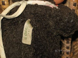 Vintage Monchichi Monchhichi Girl Monkey Bib 1974 Sekiguchi