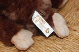 Paws UK Gorgeous Soft Brown Monkey Plush 8 Inch Whitehouse Leisure Google Eyes
