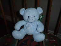 Russ Berrie Baby Bear with Rattle ~ Dots ~ # 21859