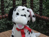 Vintage Dutch Sitting Dalmatian Dog Plush CUTE !