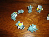 Ferrero Kinder Egg Surprise 8 Elephant at Beach Set 1990's