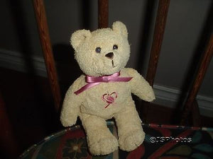 Avon Canada Breast Cancer Pink Ribbon Bear Rare HTF