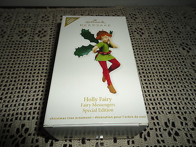 Hallmark Keepsake Ornament Holly Fairy Kristina Gaughran Artist 2011 NEW BOX SE