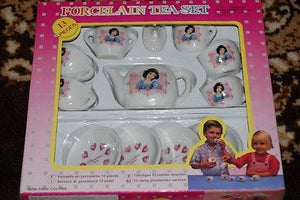 Dutch Spanish Princess Snow White Porcelain Tea Set 13 Pieces NIB