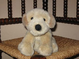 Anna Club Plush Holland Sitting Golden Retriever Pup Soft Plush Beige 11 Inch