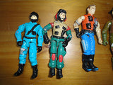 GI Joe Action Figures Mixed Lot 5 Hasbro 3.5 inch Assorted Characters Mixed R
