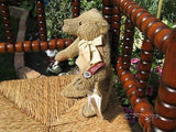 Russ UK Vintage Humpback Mohair Bear Bartholomew