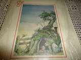 LOTR Walk Through The Shire Hobbit Life Illustrated Journal Note Book 1980
