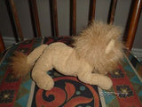 Russ Berrie Lion Ruggles Suede Retired 21844