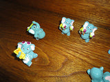 Ferrero Kinder Egg Surprise 8 Elephant at Beach Set 1990's