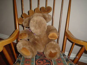 Macy's Northern Exposure 19 inch Stuffed Moose 1993