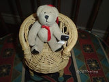 Larchfield Ltd Uk Miniature String Jointed Bear 4.5in.