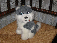 Vintage Dinotoys Holland HUSKY Dog Plush 1970s