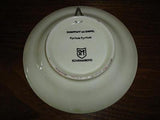 Vintage SMF Schramberg Germany Decorative Plates Birds w Nest Trees Set of 3
