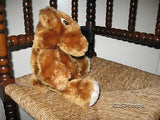 Rare UK Tubby Brown Plush Bear 11 Inch Rare