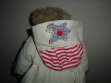 Teddy Treasures Stars & Stripes Bear with Wagon