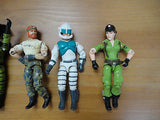 GI Joe Action Figures Mixed Lot 5 Hasbro 3.5 inch Assorted Characters Mixed F