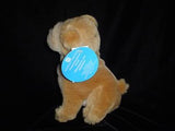 American Greetings Shar Pei Sharpei Dog 6.5 inch Brown Stuffed Animal Plush