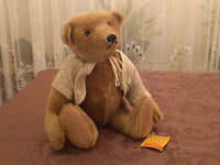 Steiff Antik Teddy Bear Antique Blond Mohair 0243/32 WDW Convention 1988 RARE