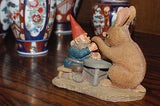 Rien Poortvliet Classic David the Gnome Statue Ollekebolleke Rabbit No Markings