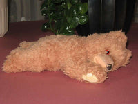 Hermann Vintage Laying Zotty Bear 10 Inch Dralon 1970s