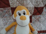 Ganz Toronto Canada Vintage Fabric MONKEY Fair Toy 9 inch
