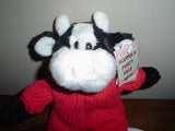 A&A Aurora Plush Slumber Party Pals Cow Plush 9 Inch All Tags 06583