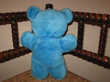 Vintage Old Dutch Holland Blue Teddy Bear