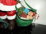 Christmas Santa Claus Clothtique Possible Dreams Mr Claus Figurine w Tag