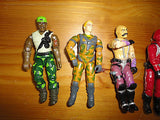 GI Joe Action Figures Mixed Lot 5 Hasbro 3.5 inch Assorted Characters Mixed M