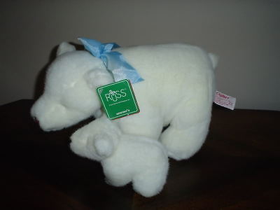 Russ Polar Bear & Baby " Chillbrr " Retired with Tags