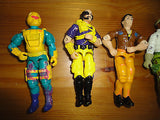 GI Joe Action Figures Mixed Lot 5 Hasbro 3.5 inch Assorted Characters Mixed S